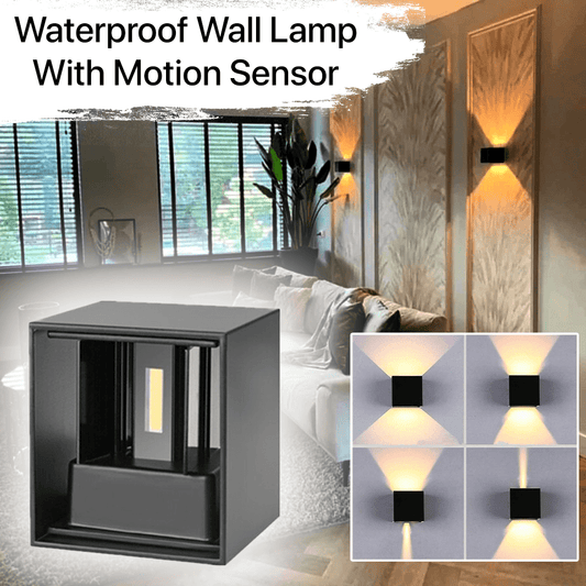 UpLight™ | Waterproof Wall Lamp with Motion Sensor