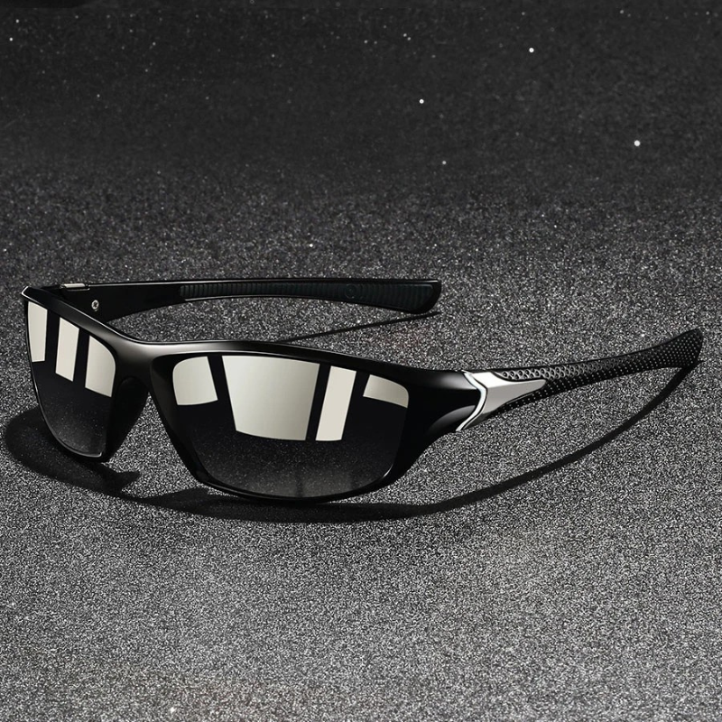 Wraparound Sport Sunglasses Polarized Mirrored Lenses – Drift