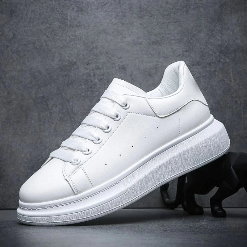Lace-Up Platform Sneaker Chunky Sole Low-Top – Drexel