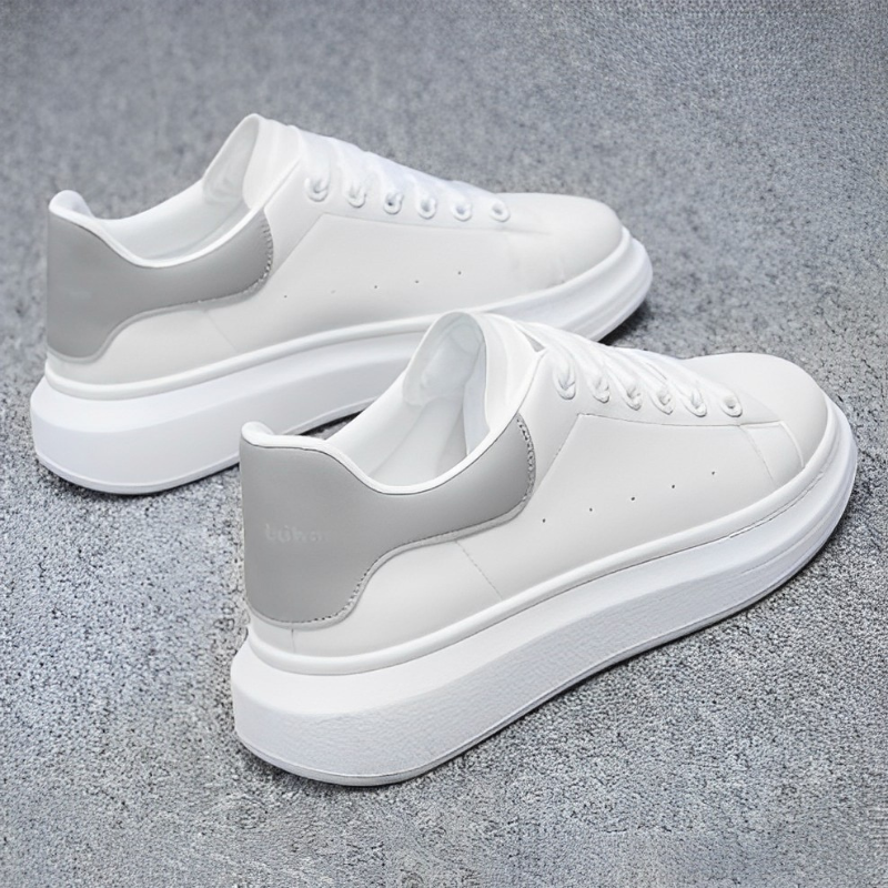 Lace-Up Platform Sneaker Chunky Sole Low-Top – Drexel