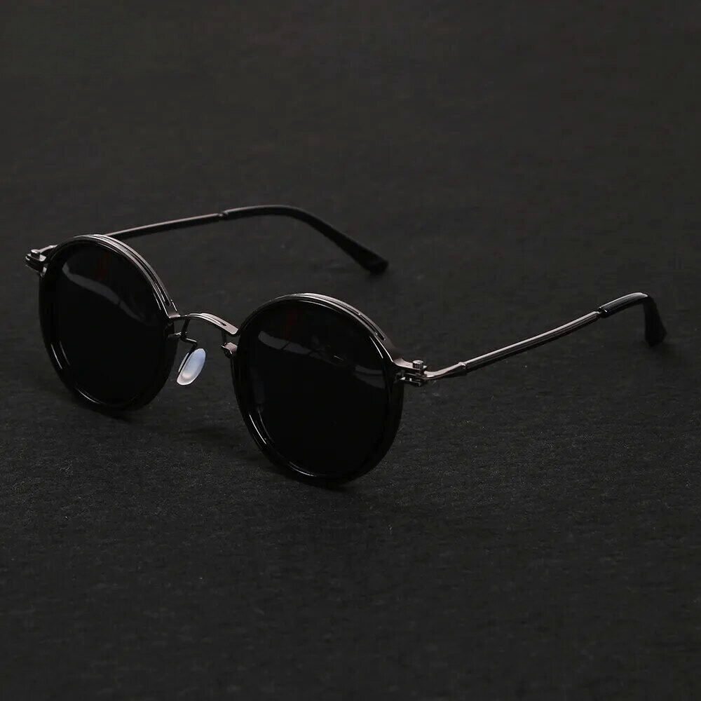 Aviator Sunglasses Polished Metal Frame Polarized Lens – Drift