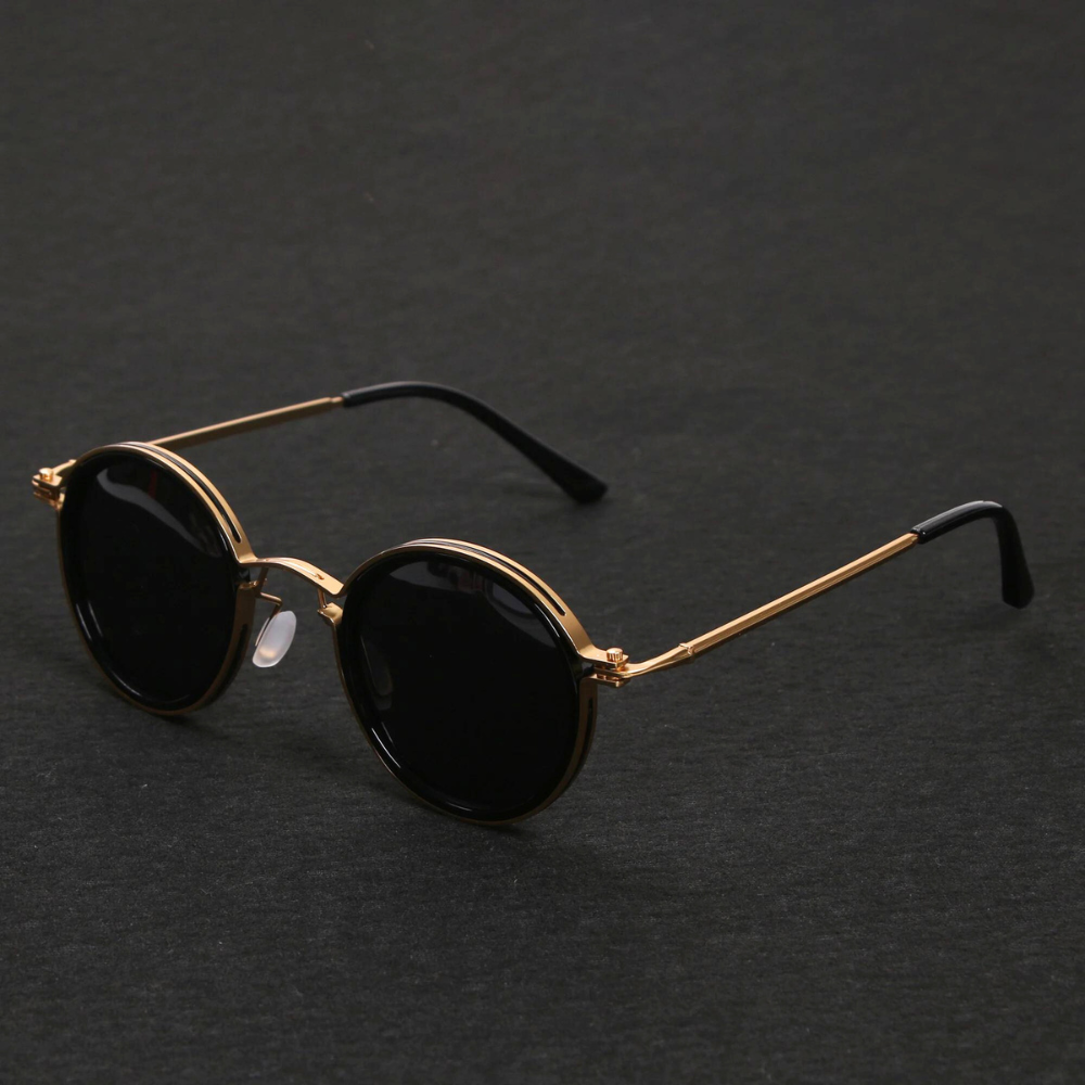 Aviator Sunglasses Polished Metal Frame Polarized Lens – Drift