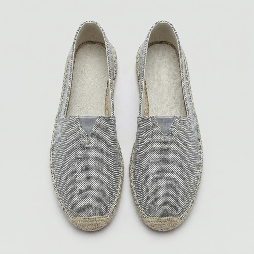 Linen Canvas Espadrille Slip-On Shoe – Porto