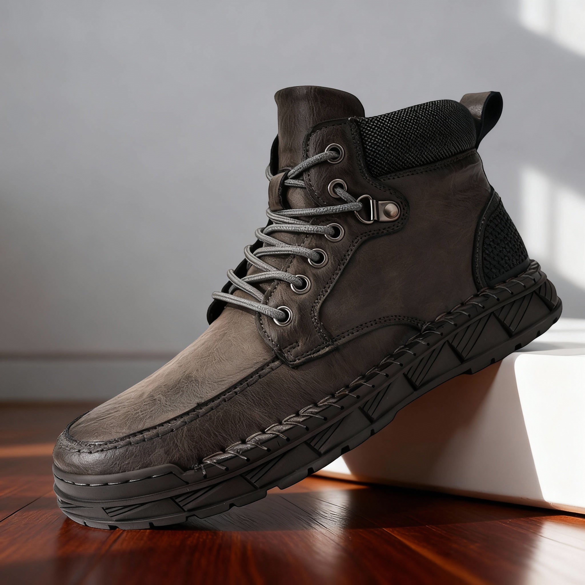 Boot Tough Upper Storm Welt Stitching Anti-Slip Sole – Mavro