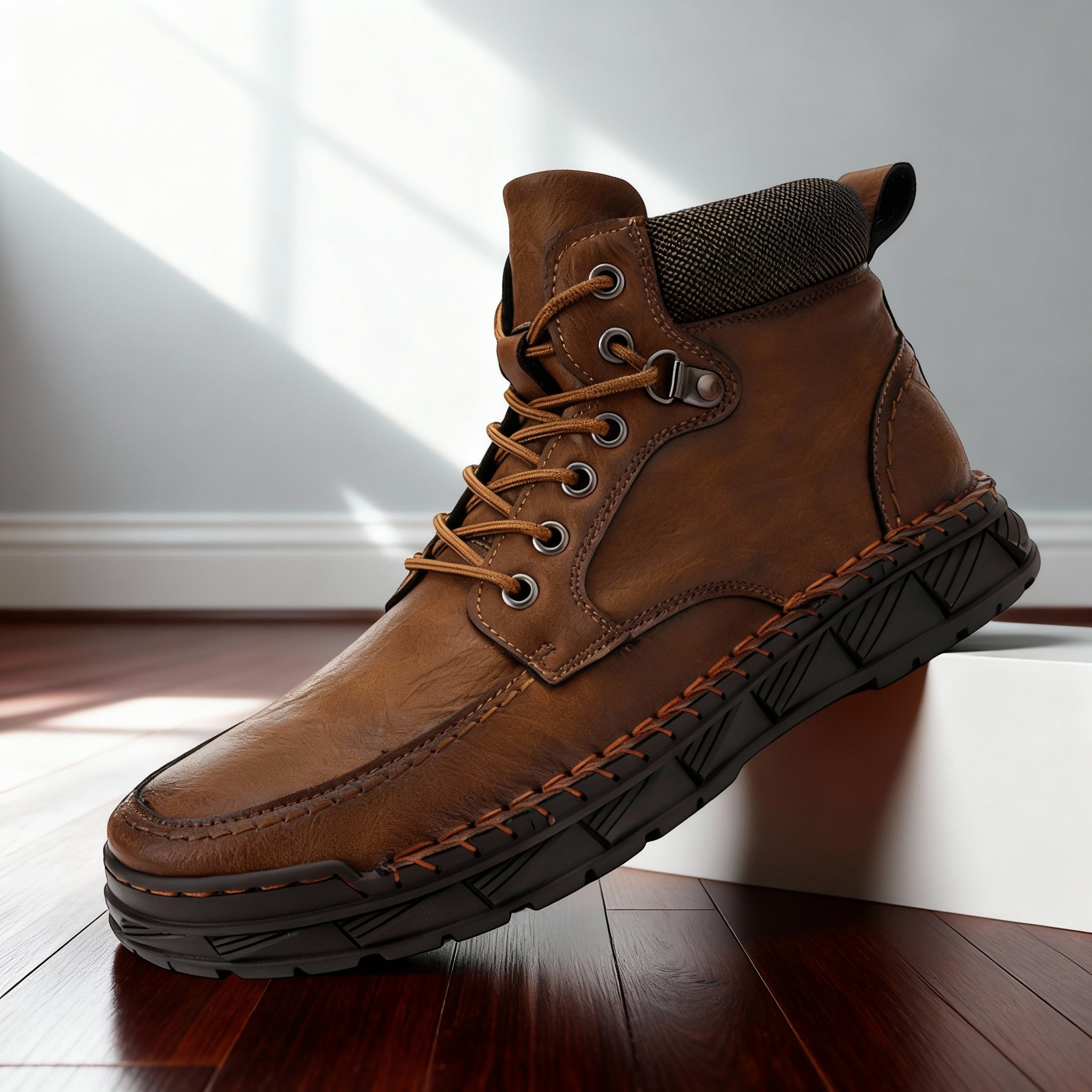 Boot Tough Upper Storm Welt Stitching Anti-Slip Sole – Mavro