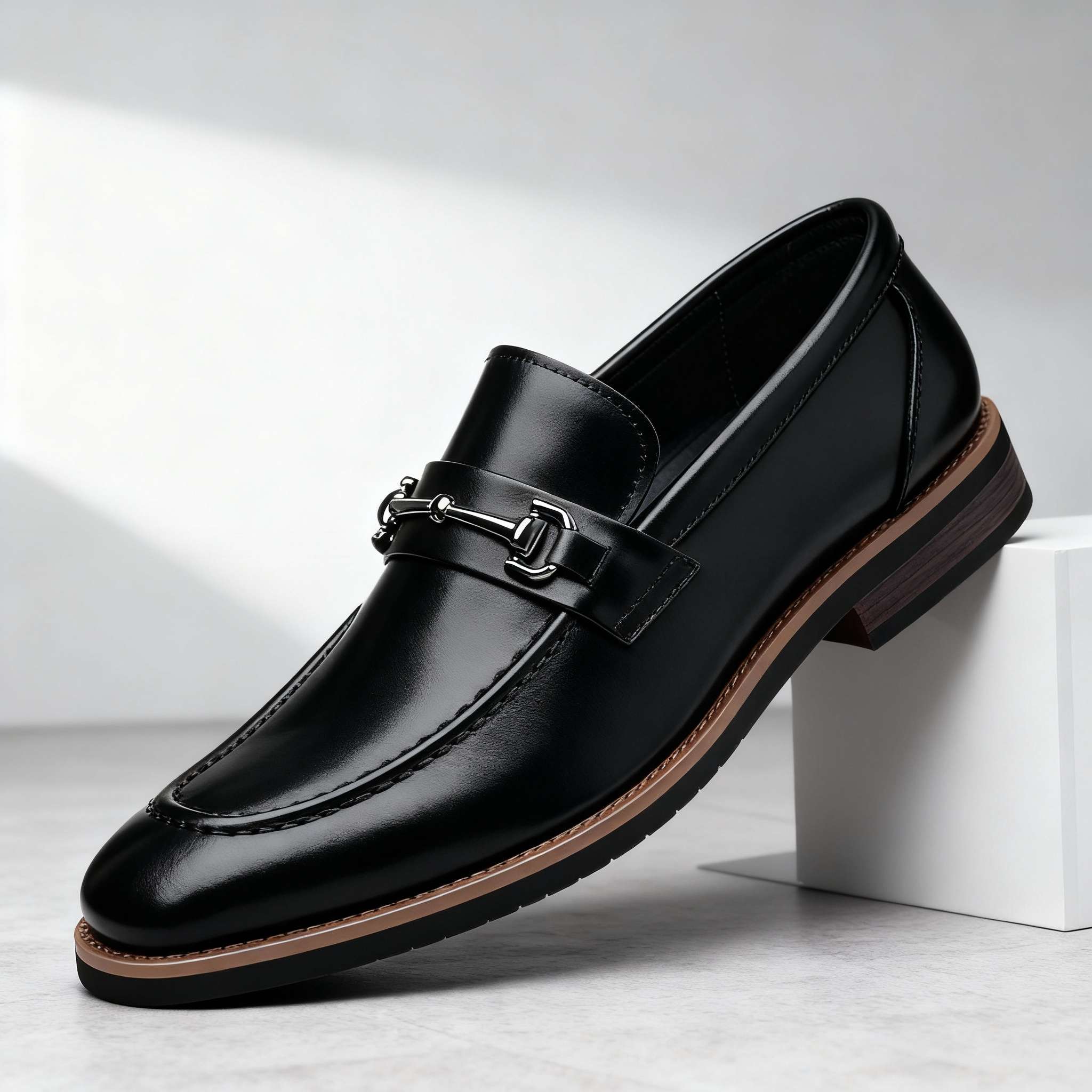 Leather Bit Loafer Hand-Stitched Cushioned Insole – Paldo