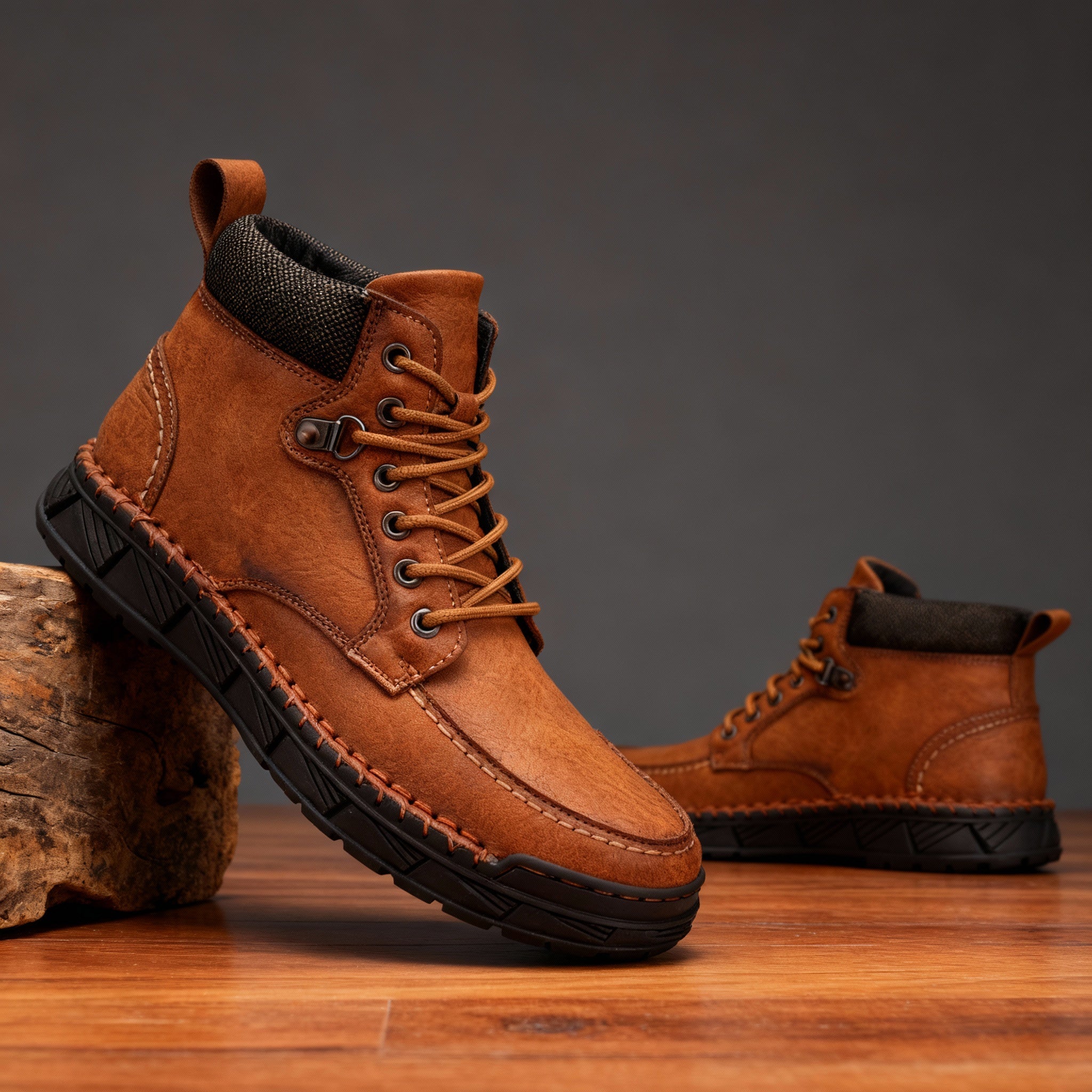 Boot Tough Upper Storm Welt Stitching Anti-Slip Sole – Mavro