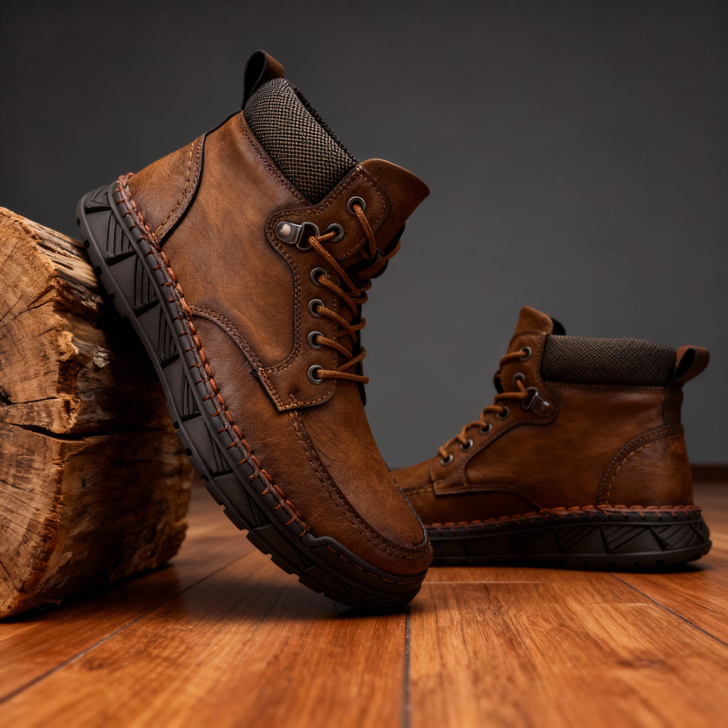 Boot Tough Upper Storm Welt Stitching Anti-Slip Sole – Mavro