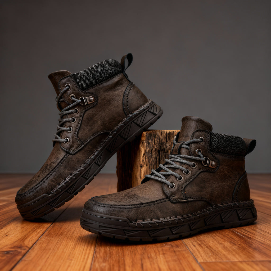 Boot Tough Upper Storm Welt Stitching Anti-Slip Sole – Mavro