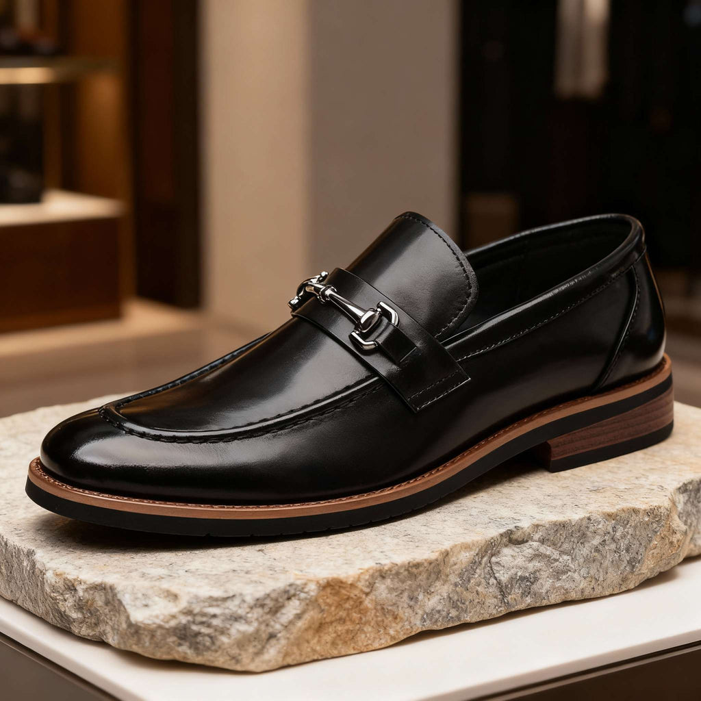 Leather Bit Loafer Hand-Stitched Cushioned Insole – Paldo