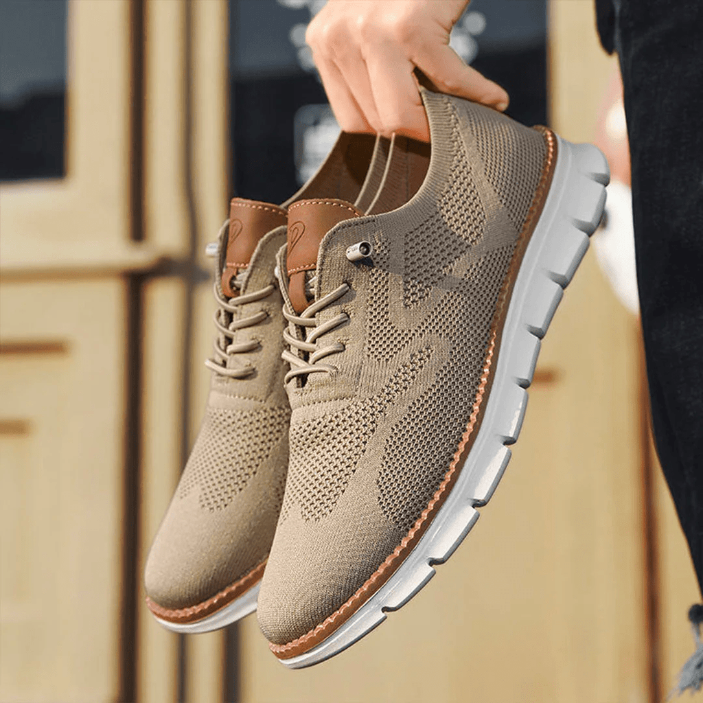 Knit Slip-On Shoe Memory Foam Insole Arch Support – Bevel
