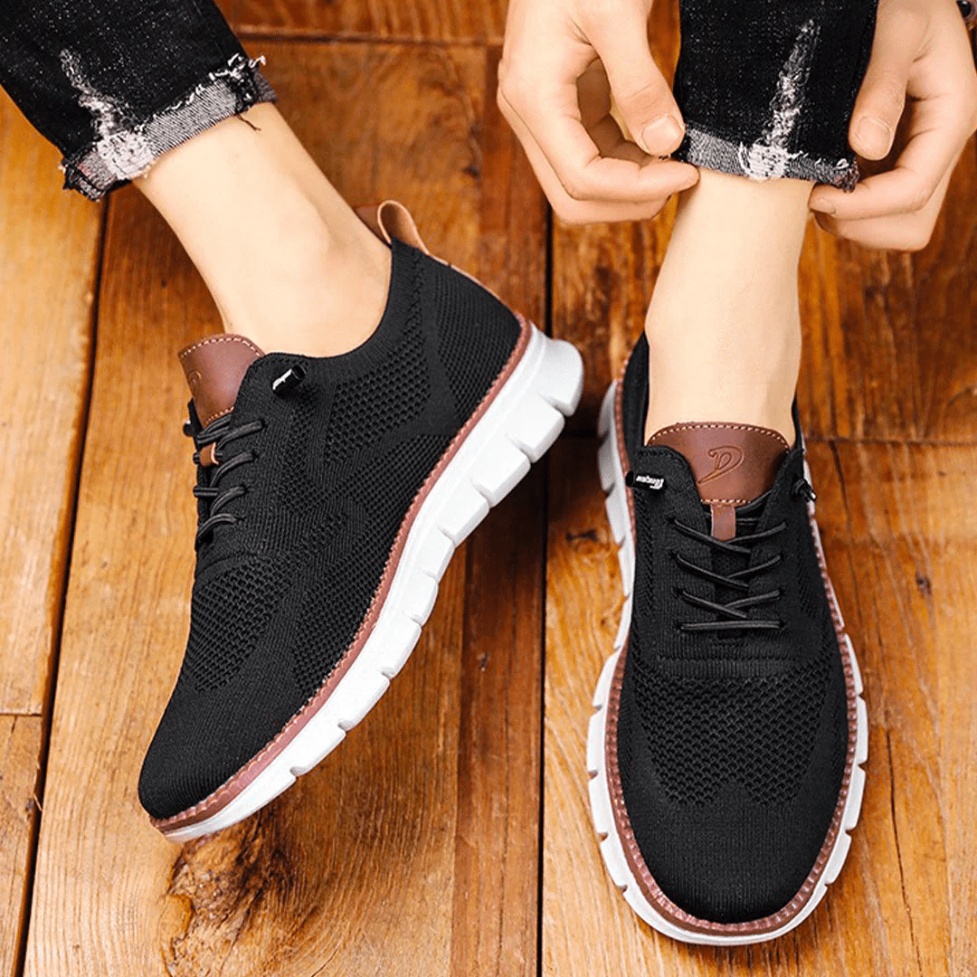 Knit Slip-On Shoe Memory Foam Insole Arch Support – Bevel