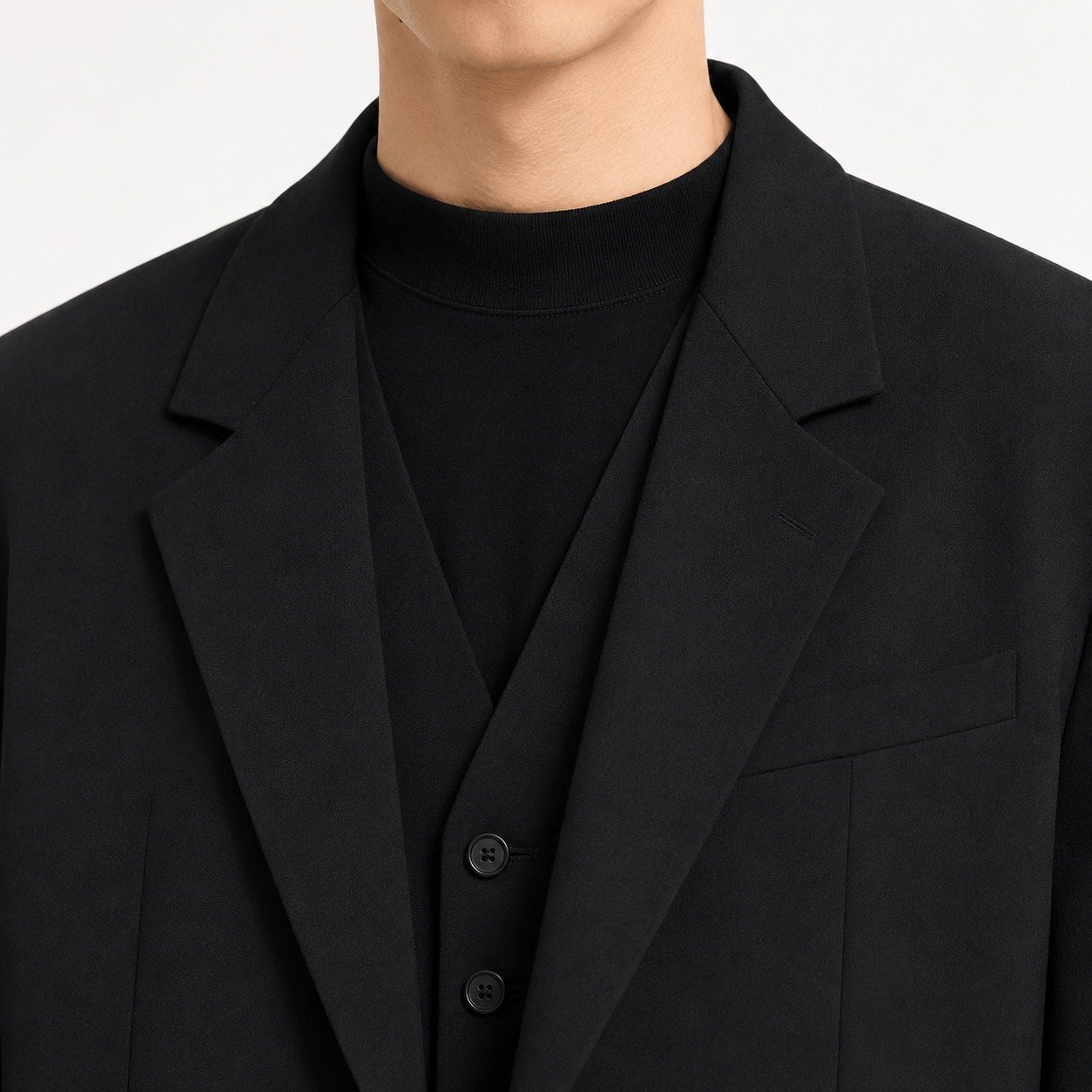 Men's 3-Piece Suit Single-Breasted Notch Lapel with Vest – Dalven