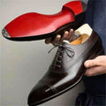 Cap-Toe Oxford Shoes Lace-Up Brogue Detail – Arch