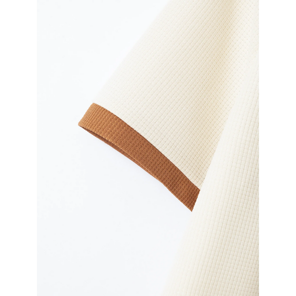 Mens Pant & Polo Waffle Knit 2-Piece Set Straight Leg – Taxo