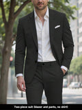 Mens Pant Suit 2-Piece Blazer Set Regular Fit – Nalven
