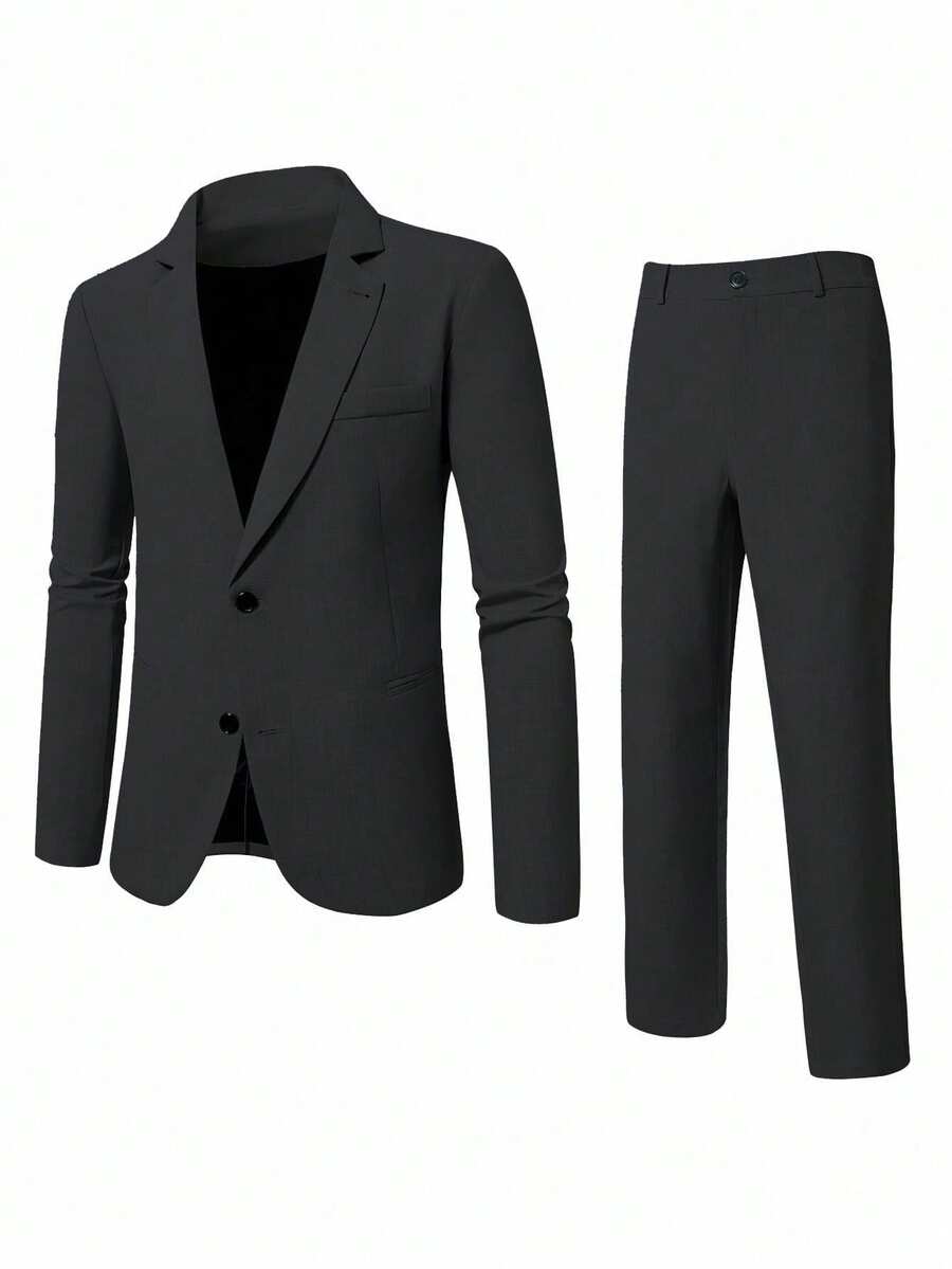 Mens Pant Suit 2-Piece Blazer Set Regular Fit – Nalven