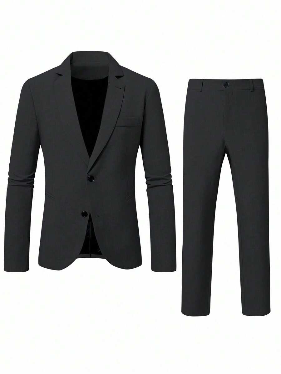 Mens Pant Suit 2-Piece Blazer Set Regular Fit – Nalven