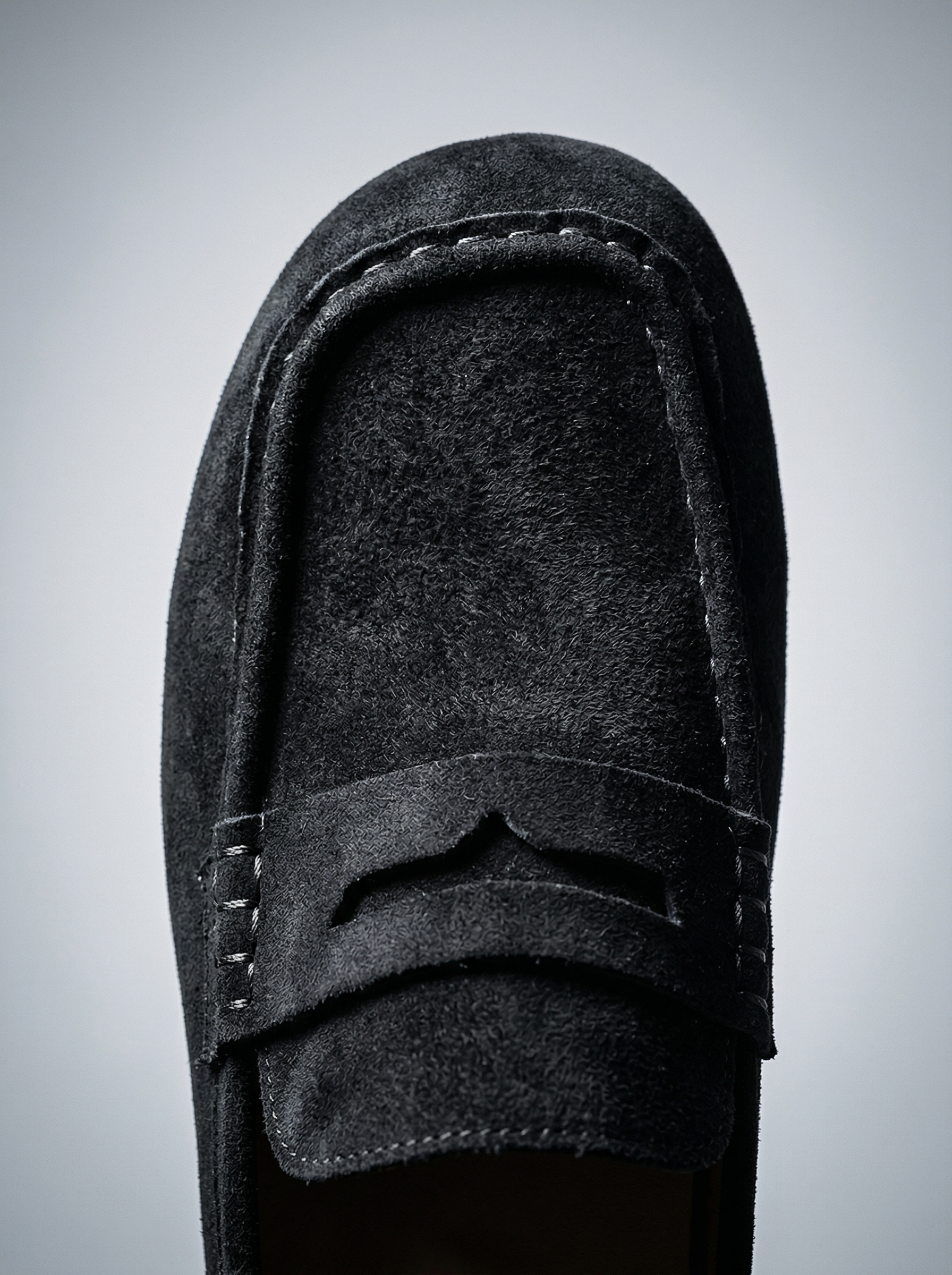 Men's Penny Mule Loafer Soft Touch Fabric Platform Sole – Monvel