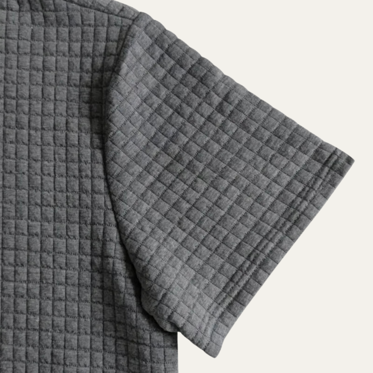 Mens Short and Polo Waffle Knit Set Relaxed Fit – Sanro