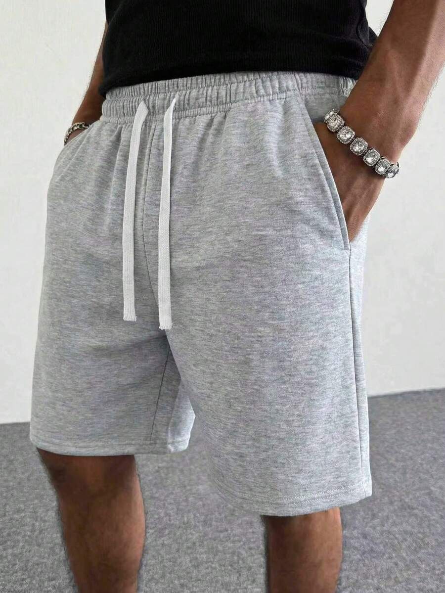 Mens Short Knit Drawstring Waist Casual Short – Talron