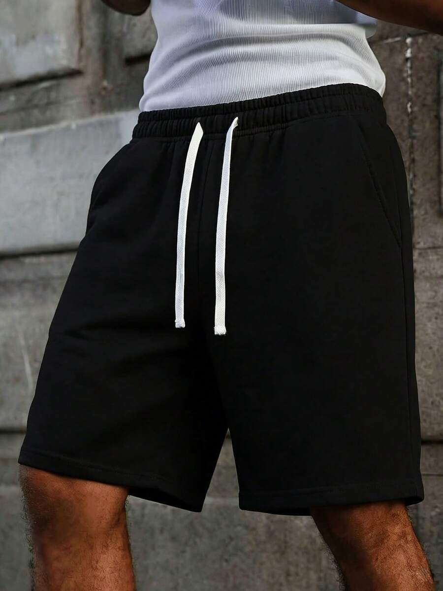 Mens Short Knit Drawstring Waist Casual Short – Talron