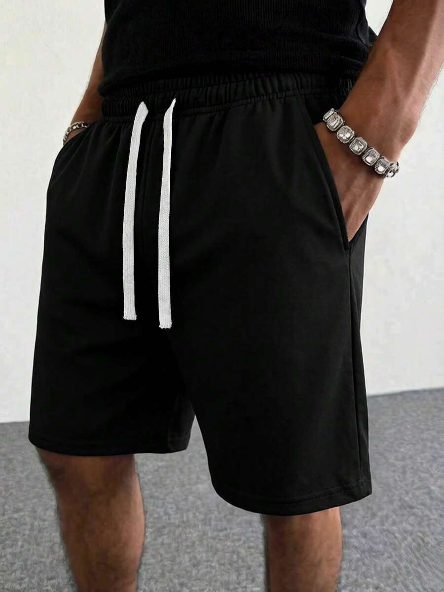 Mens Short Knit Drawstring Waist Casual Short – Talron
