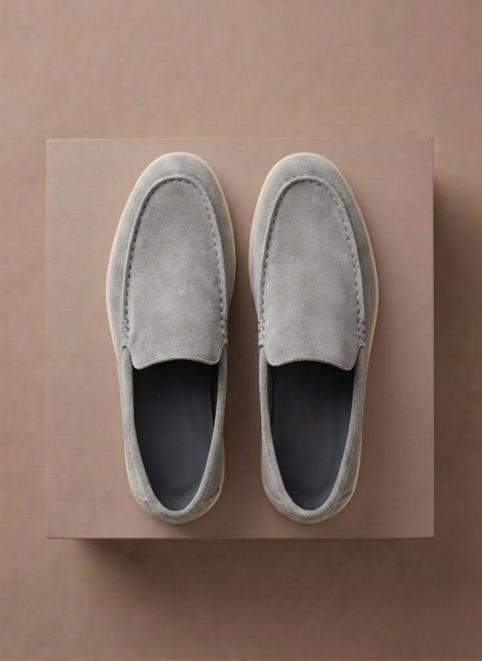 Men's Slip-On Loafer Breathable Knit Upper Lightweight Walking Shoe – Senco