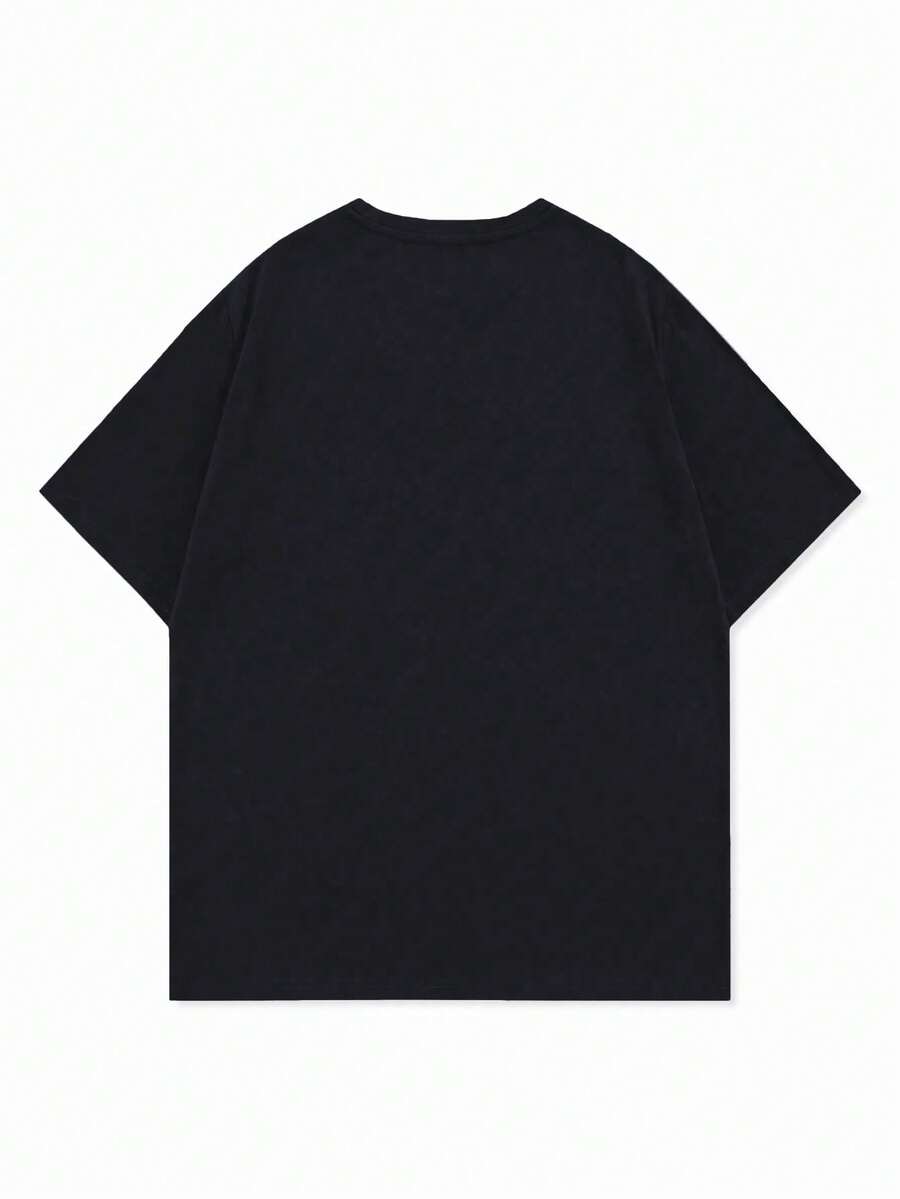 Men's T-Shirt Minimalist Graphic Drop Shoulder Short Sleeve – Corso