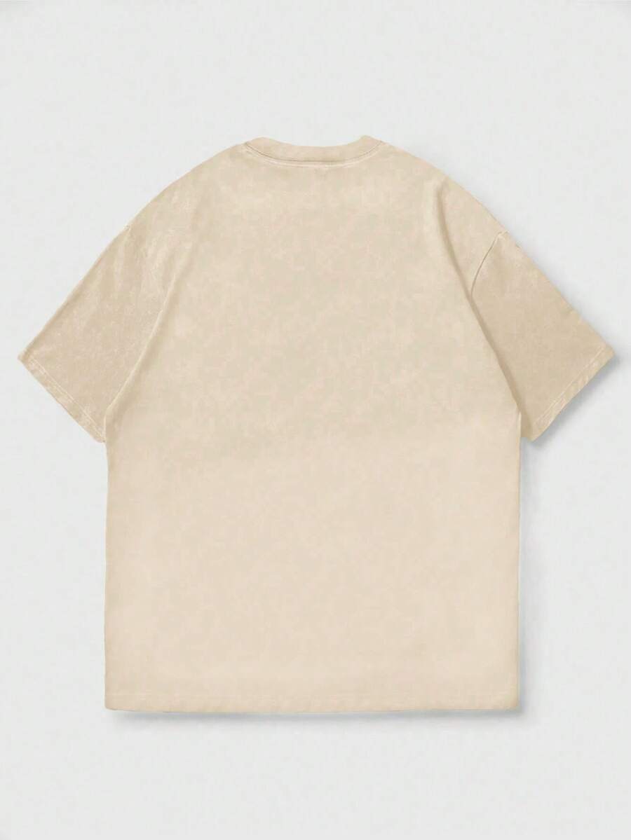 Men's T-Shirt Minimalist Graphic Drop Shoulder Short Sleeve – Corso