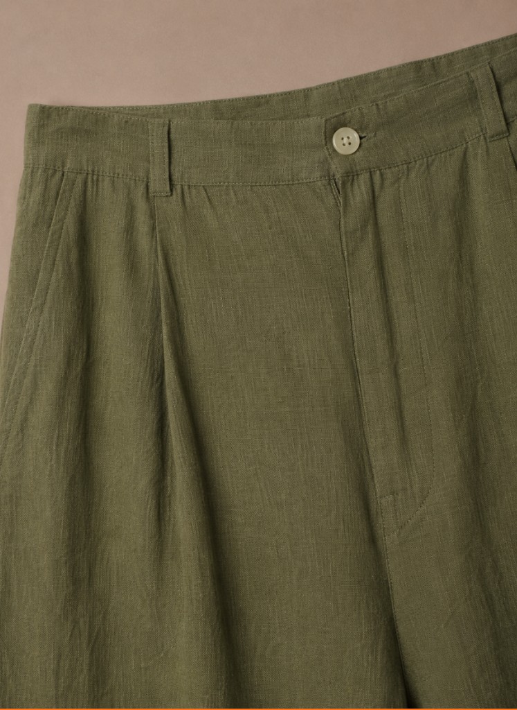 Mens Trouser Linen Cotton Relaxed Fit Summer Pants – Linvel