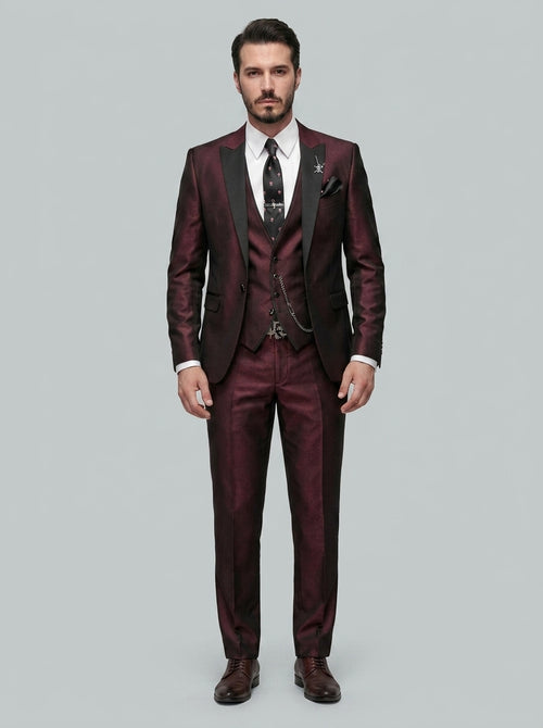3-piece suit set — On Model - Neutral | Generated by Modelize