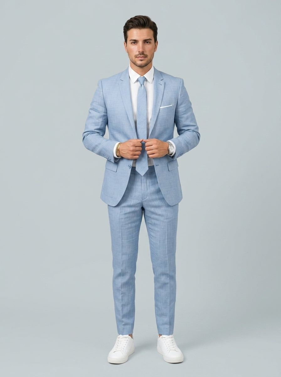 Casual 2-piece suit (jacket and trousers) — On Model - Neutral | Generated by Modelize