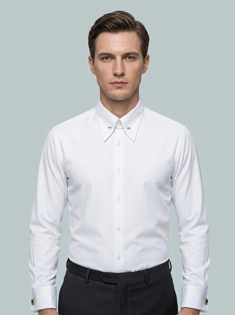 Formal Dress Shirt — On Model - Upper Body | Generated by Modelize