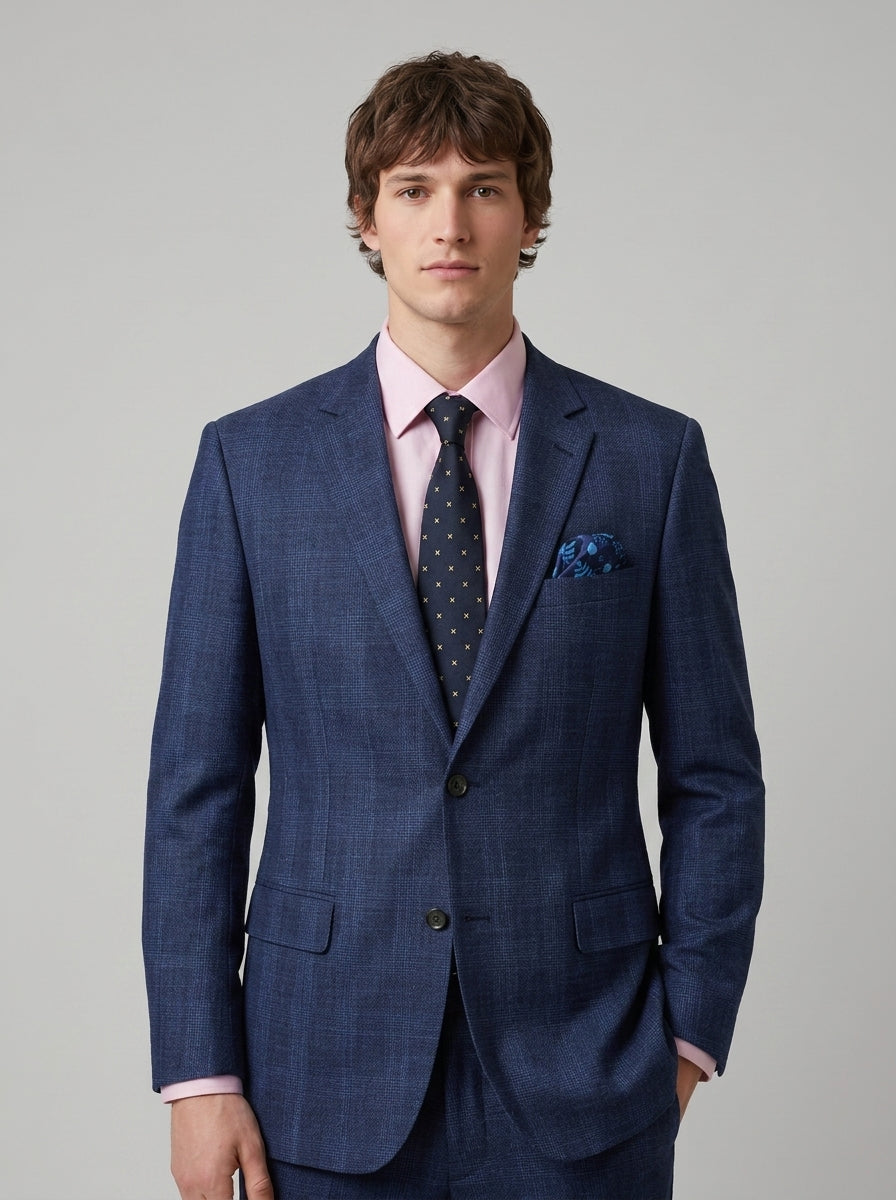 Mens Blazer Sport Coat — On Model - Upper Body | Generated by Modelize