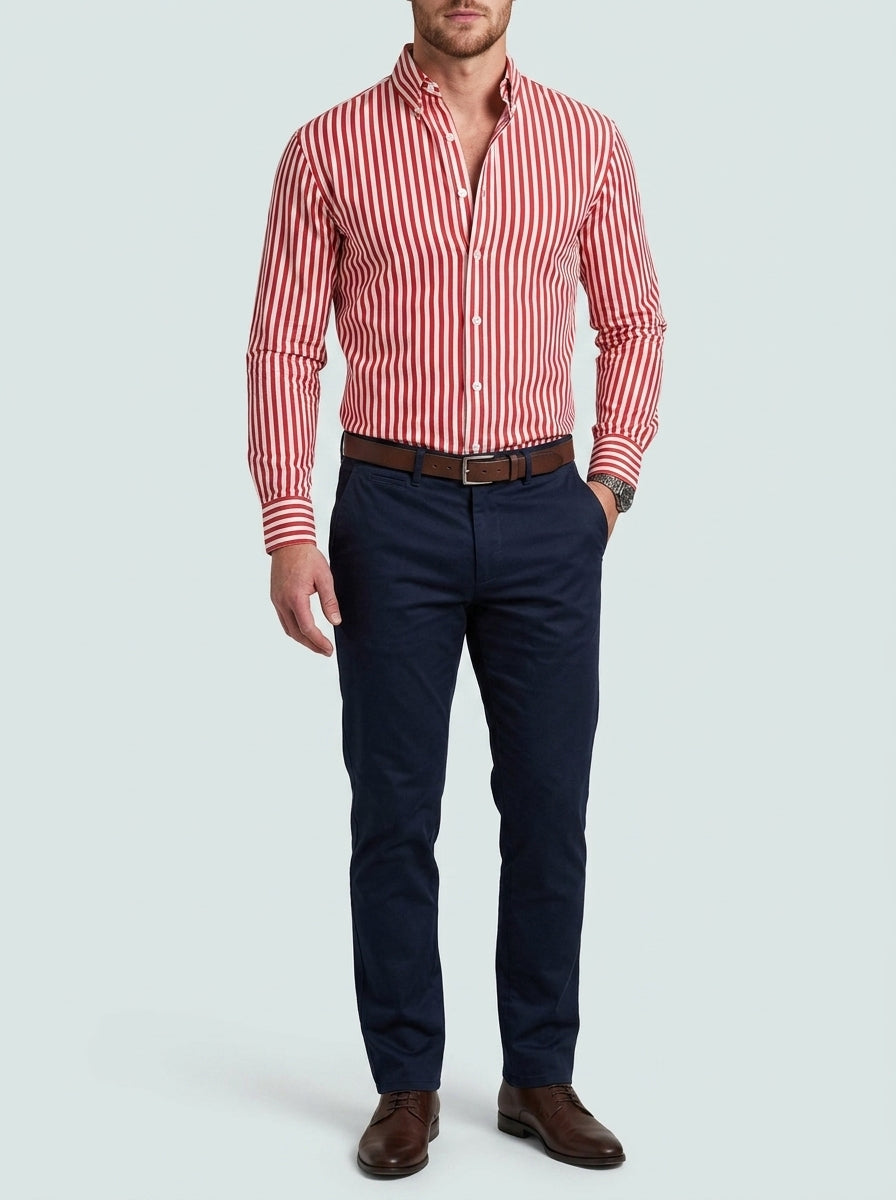 Dress Shirt — On Model - Lower Body | Generated by Modelize