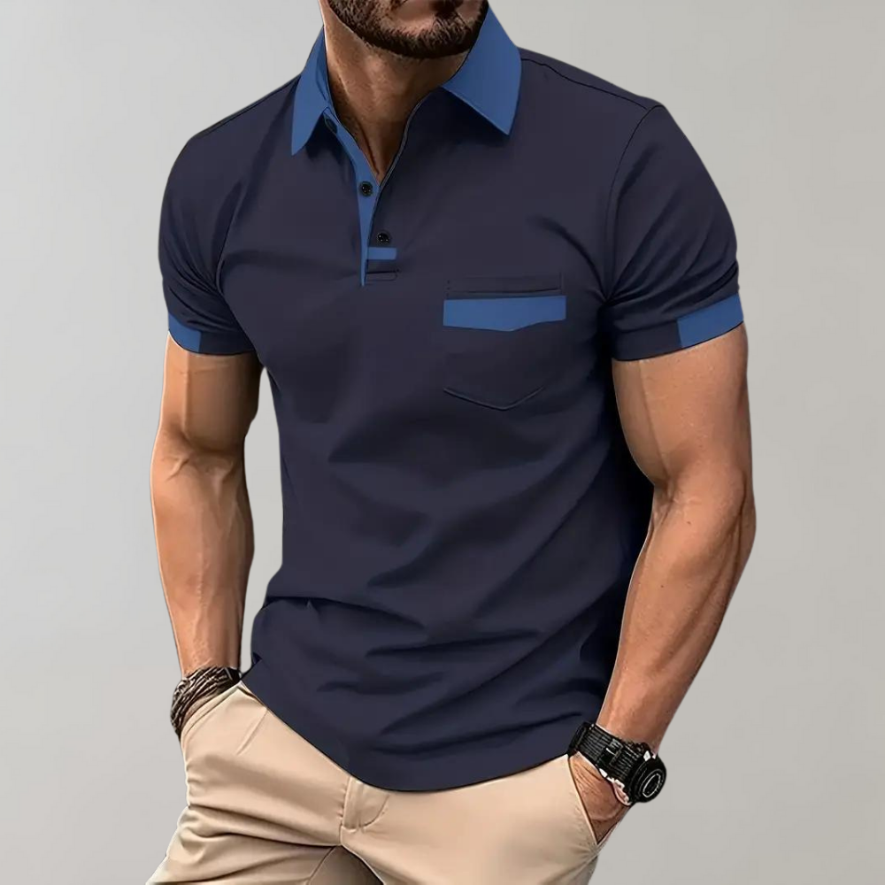 Polo Shirt Classic Cut Breathable Cotton – Faldo