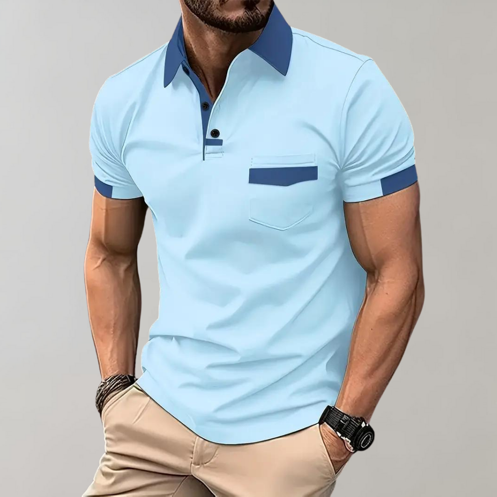 Polo Shirt Classic Cut Breathable Cotton – Faldo