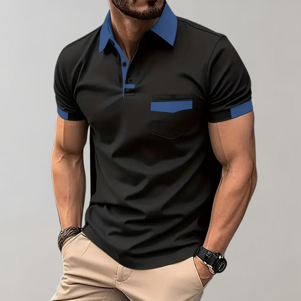 Polo Shirt Classic Cut Breathable Cotton – Faldo