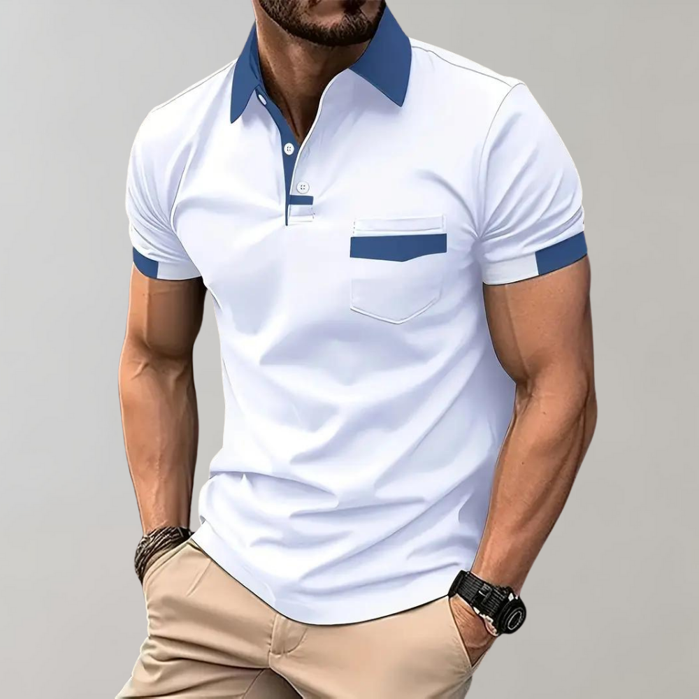Polo Shirt Classic Cut Breathable Cotton – Faldo