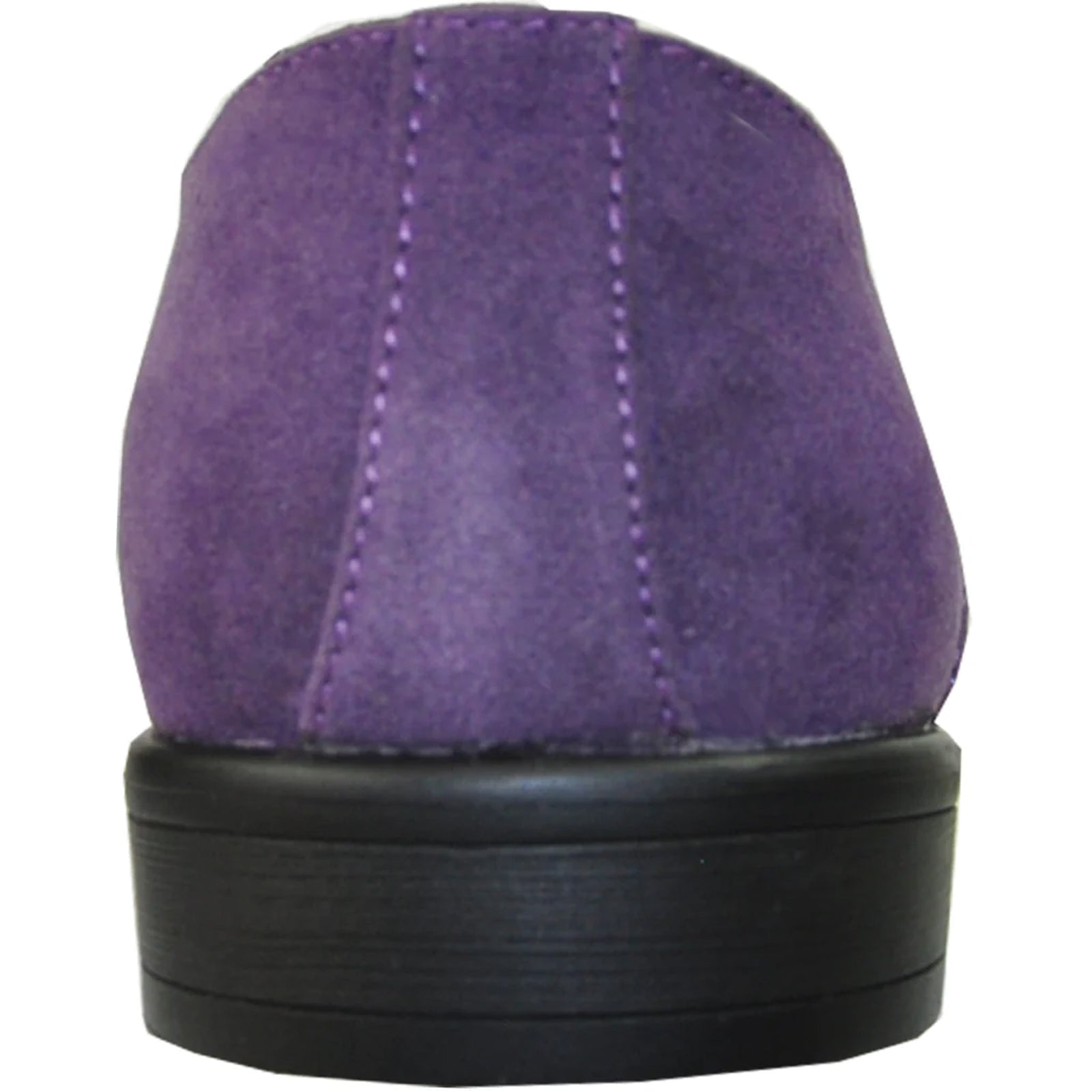 (POSSIBLE COPY) (POSSIBLE COPY) (POSSIBLE COPY) Mens Vegan Suede Wedding & Prom Wingtip Lace Up Dress Shoe in Purple