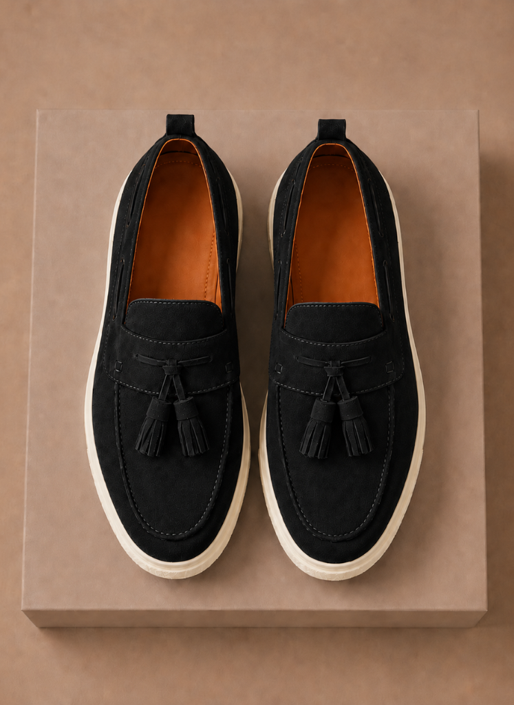 Suede Tassel Loafer Slip-On Sneaker Moc-Toe – Talsen