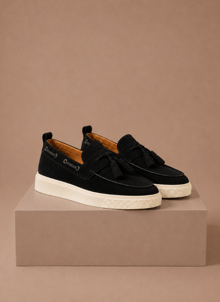 Suede Tassel Loafer Slip-On Sneaker Moc-Toe – Talsen