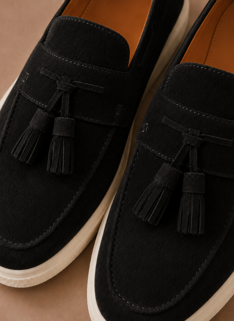 Suede Tassel Loafer Slip-On Sneaker Moc-Toe – Talsen