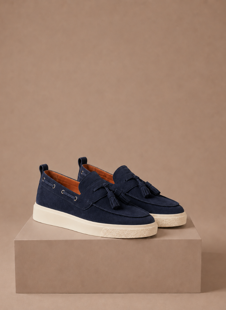 Suede Tassel Loafer Slip-On Sneaker Moc-Toe – Talsen