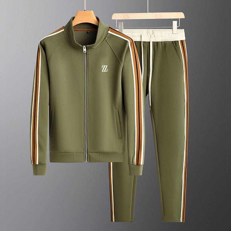 Men's Two-Piece Tracksuit Set Zip Jacket and Jogger Pants – Breck