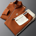Men's Two-Piece Tracksuit Set Zip Jacket and Jogger Pants – Breck