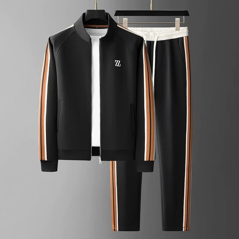 Men's Two-Piece Tracksuit Set Zip Jacket and Jogger Pants – Breck